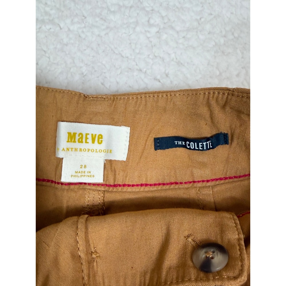 Maeve Anthropologie Sz 28 The Colette Wide Leg Pants High Rise NWT - Picture 4 of 9